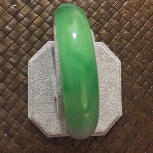 Authentic Jade “Nephrite” Bangle Bracelet 62.3 mm
